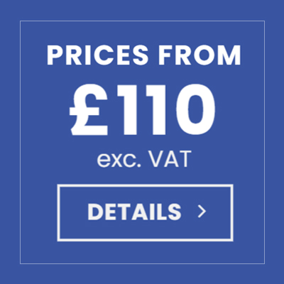 EICR Certificate Prices from £100 Sticker